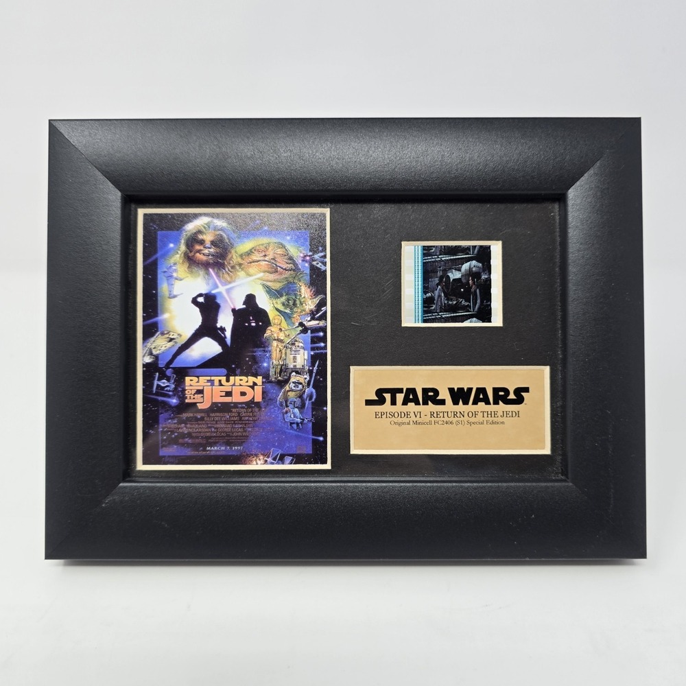 Star Wars Return of the Jedi Original Minicell FC2406 S1 Special Edition Framed